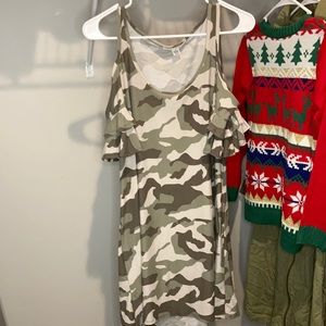 Camo Mini Dress